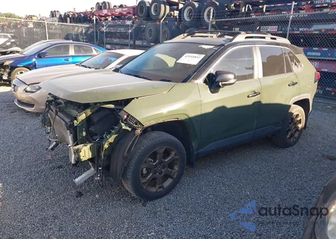 2024 Toyota Rav4 Hybrid Woodland Edition из США, поврежденный, VIN 2T3UWRFV9RW224867